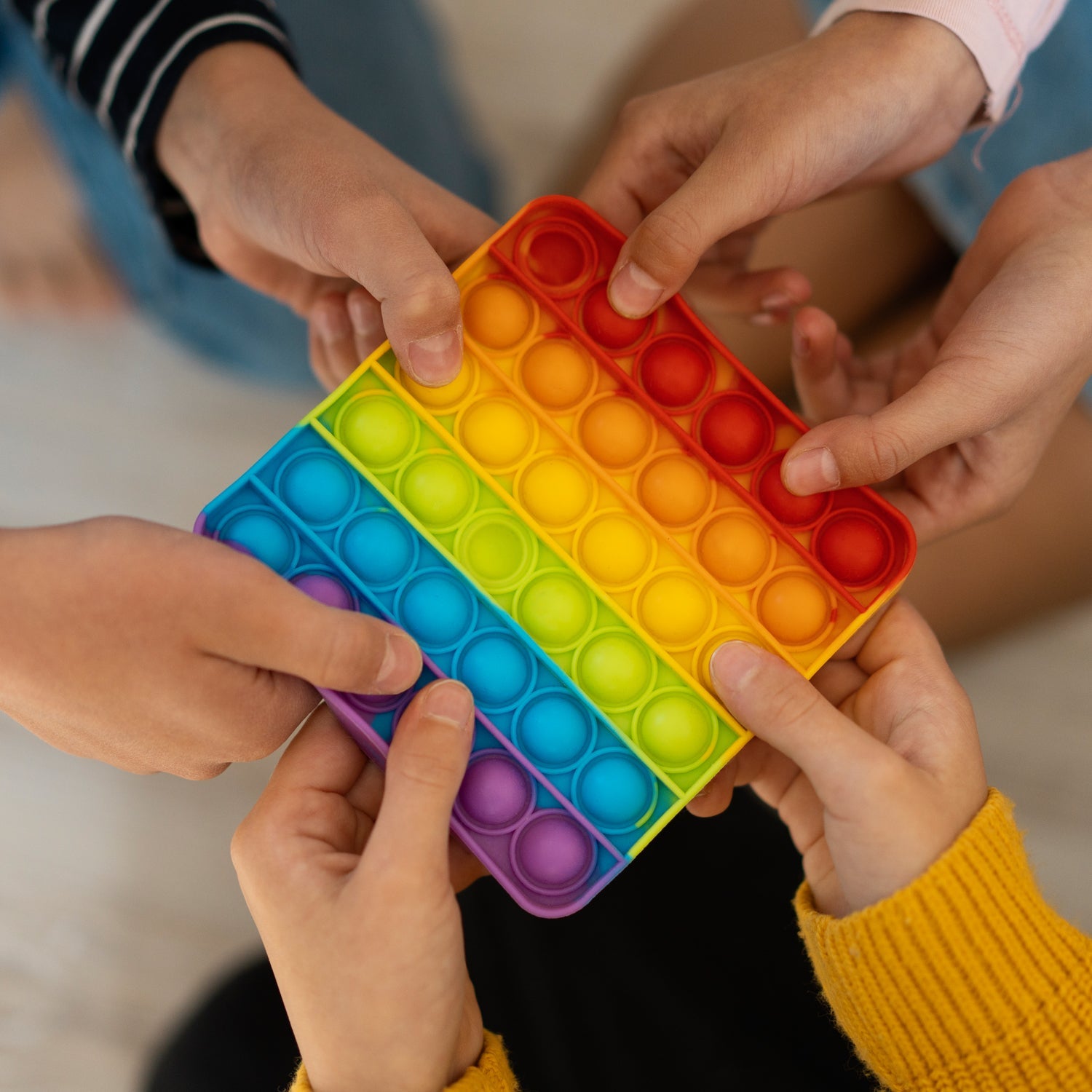 05_b53cd09e-3c12-4790-9f49-80686681935d.jpg Square it Toy Special Needs Silicone Stress Relief Toy For Kids & Adult All Use Toy - Image 1