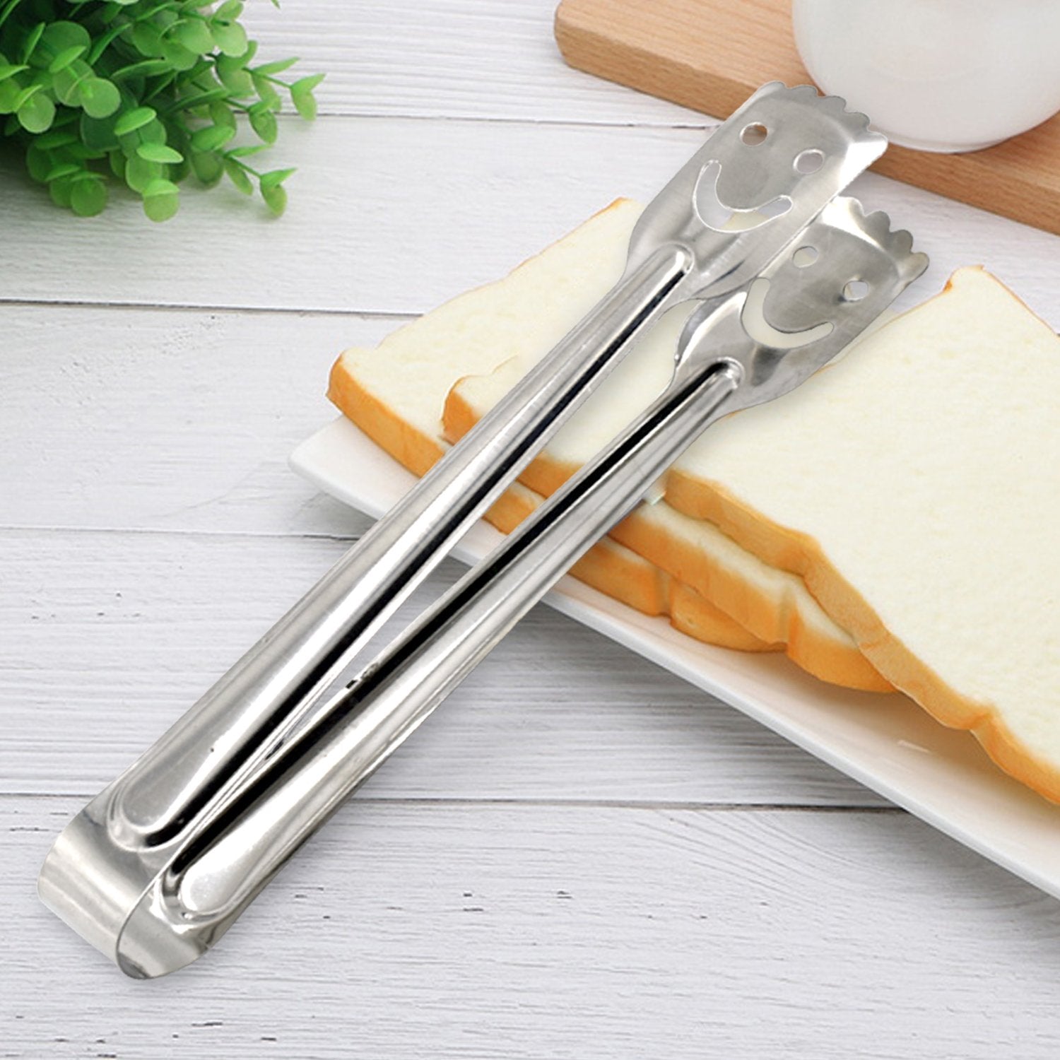05_d85feba4-07a9-47c8-888f-9b2146d0132e.jpg Smiley Stainless Steel Multipurpose Utility Tong (1Pc Only) - Image 1