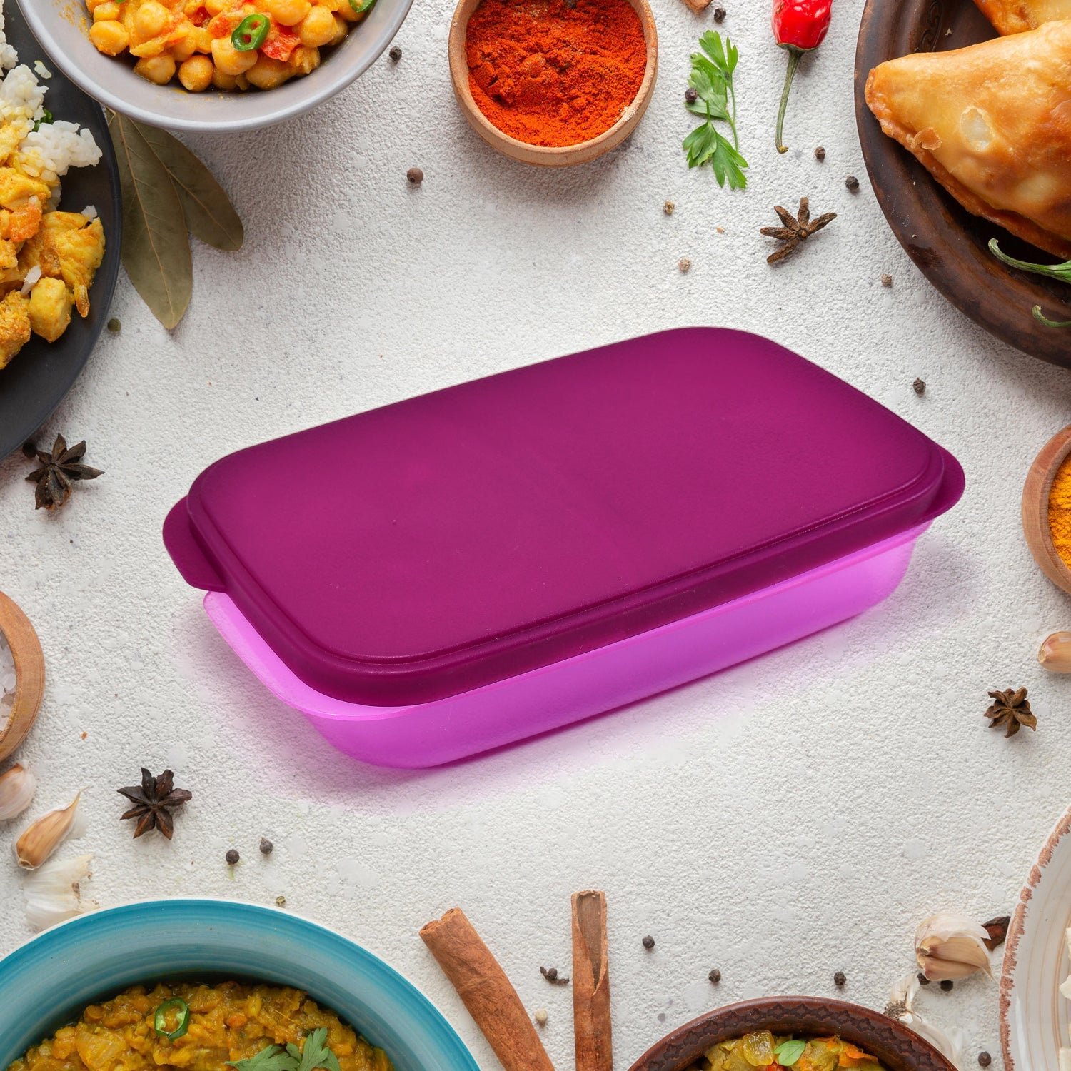 05_deee8a3e-4428-450b-bdc2-5a400a61d3ba.jpg Unbreakable Leak-Proof BPA-Free Lunch Box with 2 Containers & Spoon - Image 1