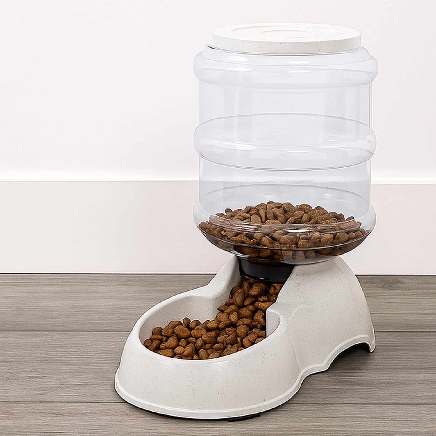 0664.jpg Automatic Pet Food Dispenser Self-Dispensing Pet Feeder Food Dispenser - Image 1