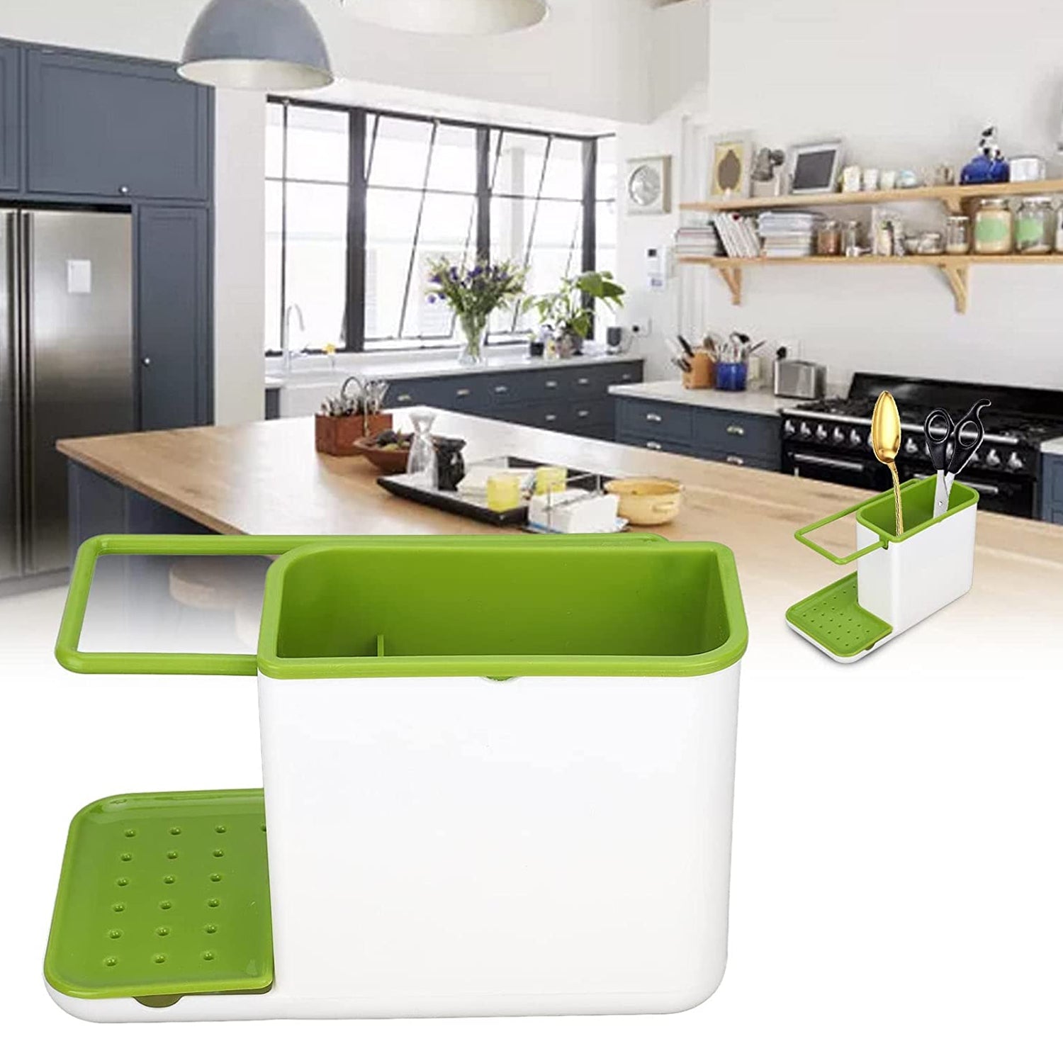 06_033a82f4-85d6-4e71-bd9d-dad2259e05d4.jpg 3-in-1 Plastic Sink Stand for Kitchen Use - Image 1