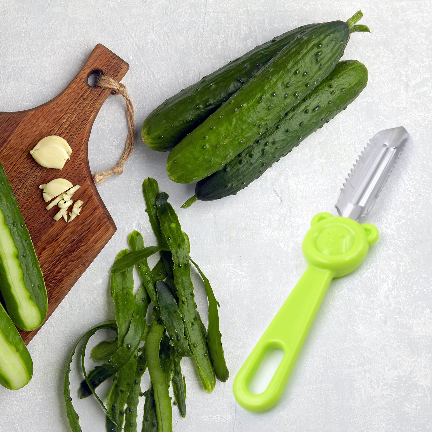 06_55f59e92-d710-489b-af89-4208202f3e65.jpg Multi-Purpose Stainless Steel Peeler With Handle For Vegetables, 2 in 1 Potato Peeler and Cutter, Stainless Steel Potato Peeler, grated Carrot, grated, Suitable for Peeling and shredding Fruit and Vegetables Kitchen Accessories (1 Pc) - Image 1