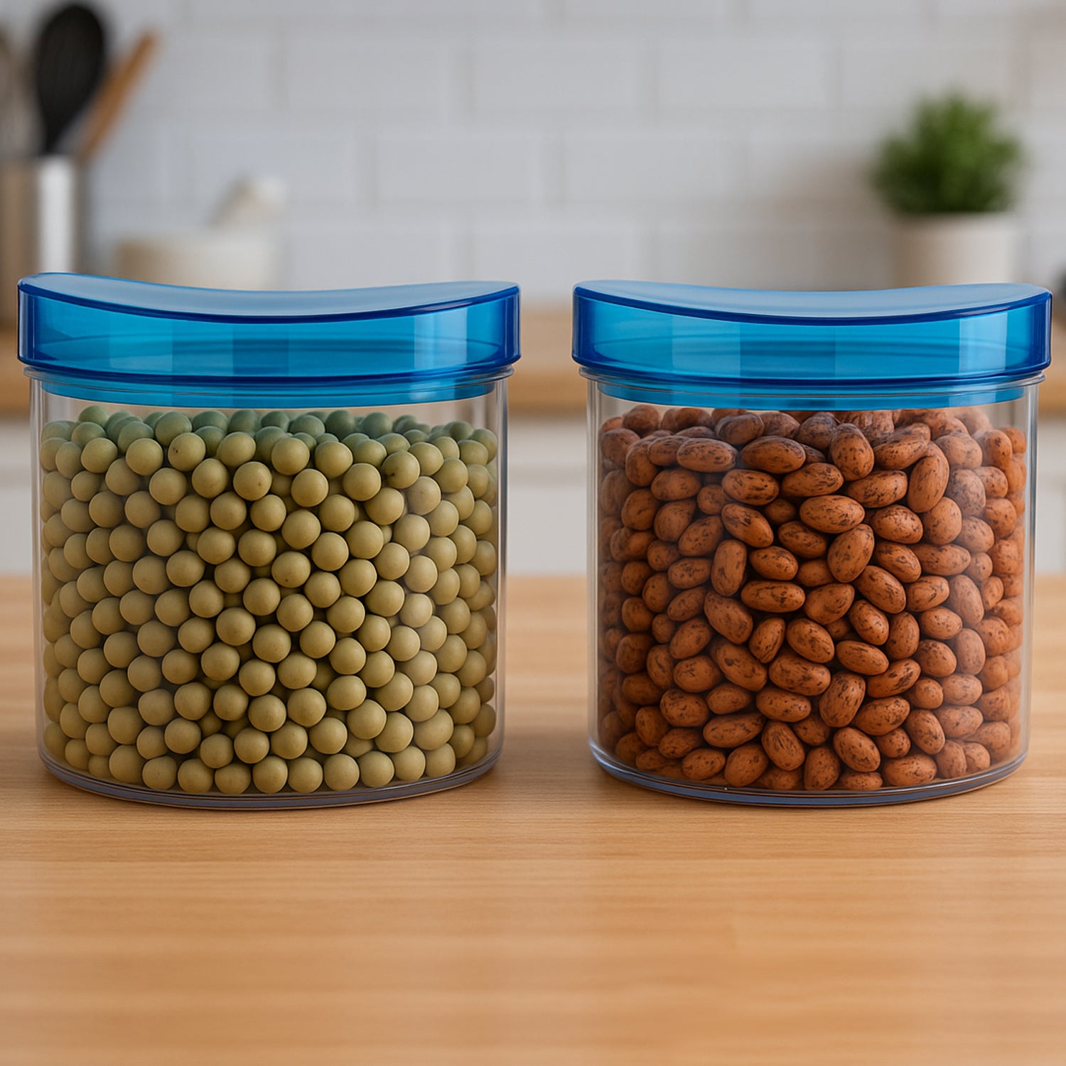 06_a4a1c345-c382-4427-b5cb-ae4158cefdad.jpg Air Tight & Unbreakable Kitchen Jar Set (2 Pcs Set) - Image 1
