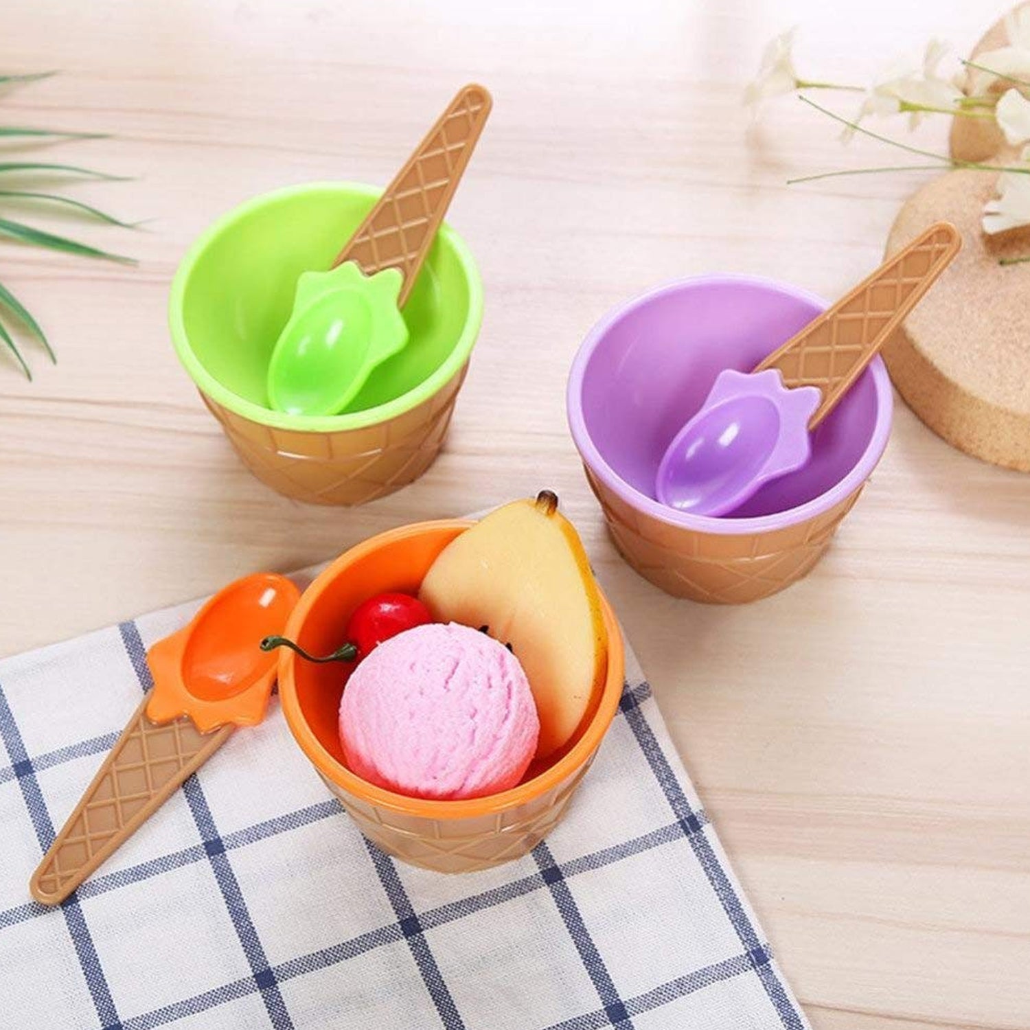 06_d35e869e-3799-4e62-a7be-99a5e7fc140b.jpg Ice Cream Waffle Bowl Set with Spoon – 2 Units - Image 1