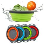 Round Sil Strainer – Foldable Multi-Use Kitchen Strainer for Cooking