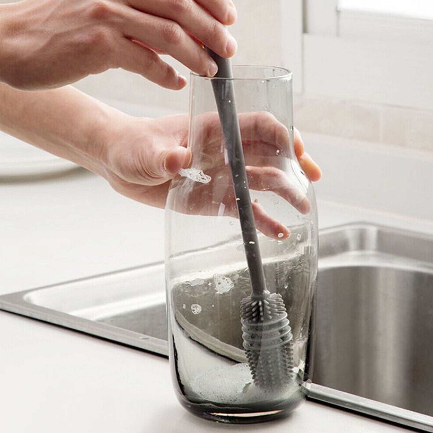 06_fce43e65-21cf-4bd5-a2c4-8510a4db08e8.jpg Multipurpose Bottle Cleaning Brush: Kitchen Tool - Image 1