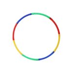 Hoops Hula Interlocking Exercise Ring for Fitness with Dia Meter Boys Girls and Adults (8 Pcs Set)