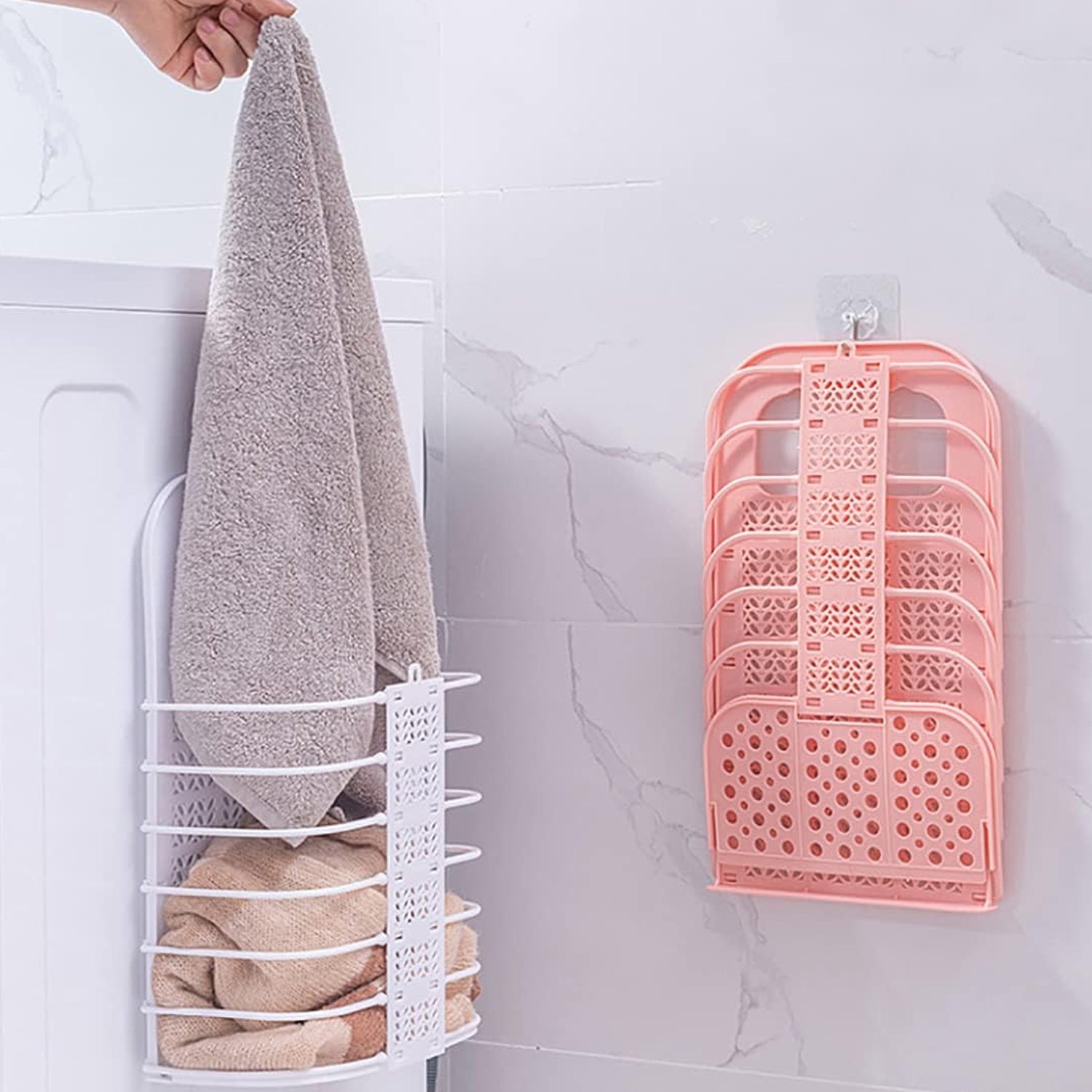 07_b4d73b88-3494-45c8-92be-f696be617551.jpg Portable Laundry Basket – Washing Clothes Storage Hamper - Image 1