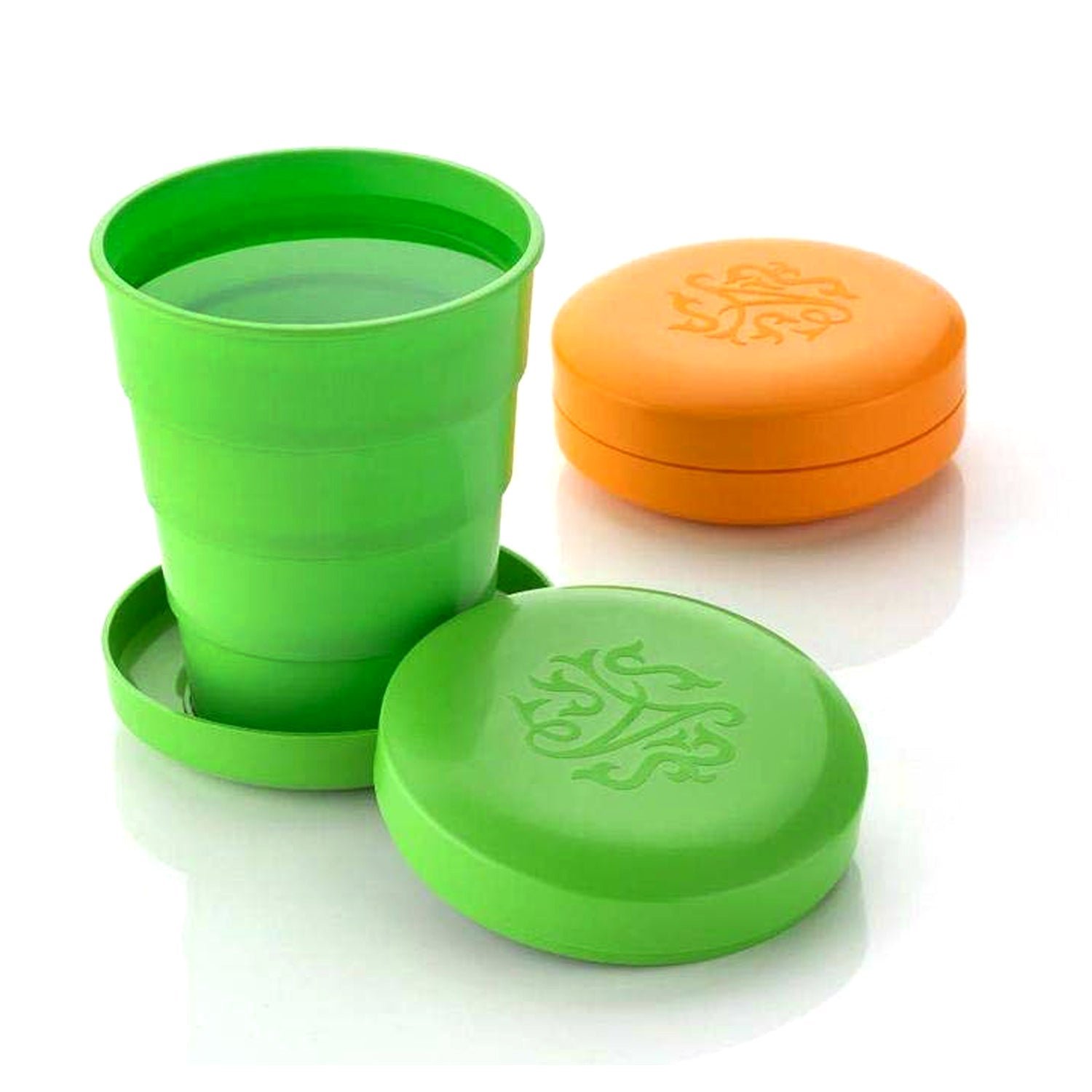 07_ef335a03-c04f-4467-b1a6-b402cd4185f8-1.jpg Portable Folding Travel Cup with Lid | Compact Expandable Tumbler for Kids & Camping - Image 1