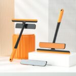 3 in 1 Glass Wiper for Household and Office Cleaning Floors Glass Surfaces and Dust