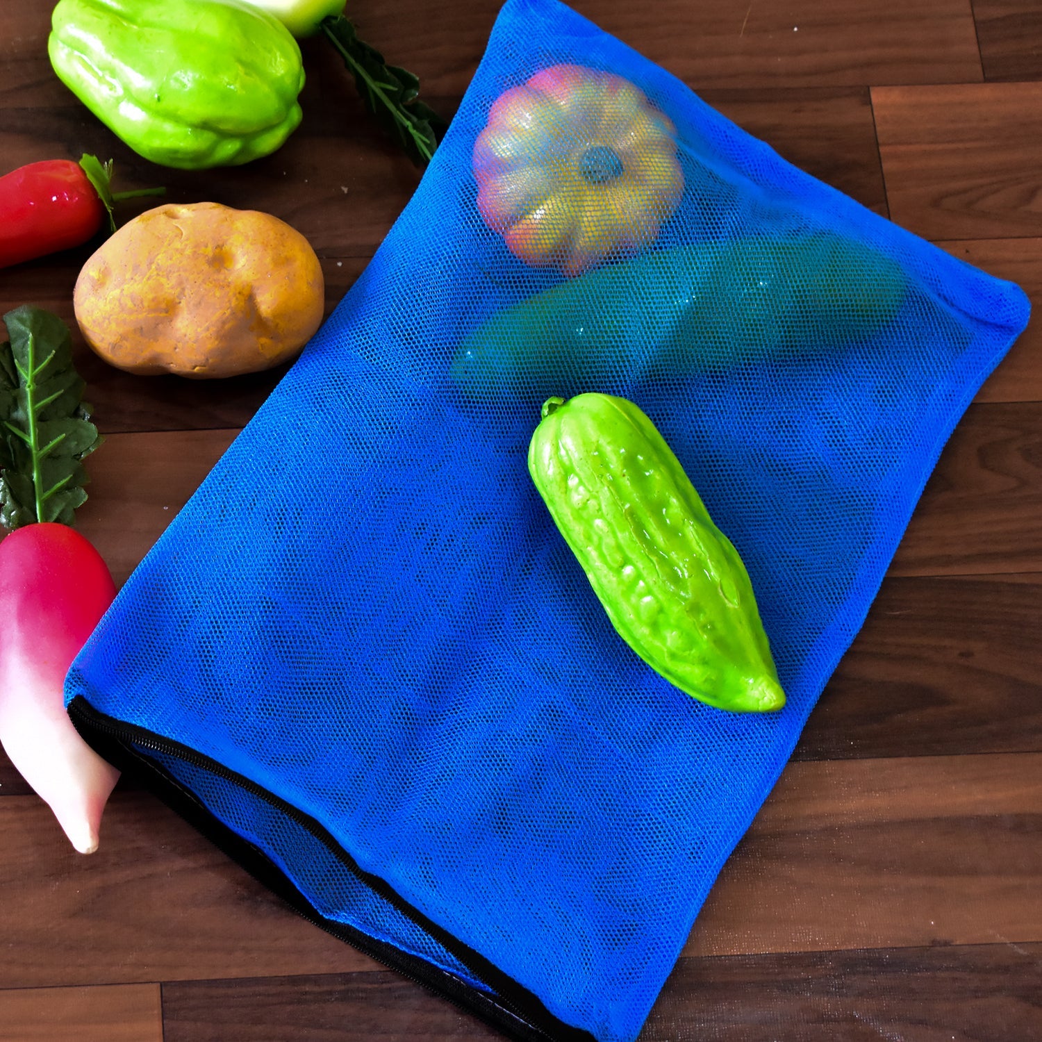 08_c55f2e4f-bf8d-4ee1-87d1-225c636da4e6.jpg Food Covers Fridge Storage Bag for Vegetables and Fruits with Zipper - Image 1