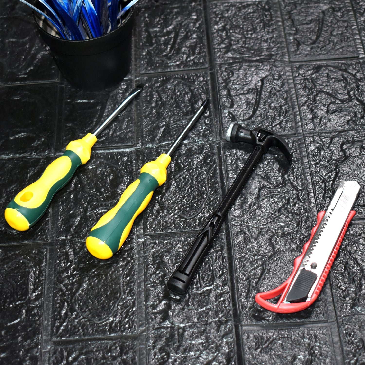 09_73758ee3-82a9-43ff-96a9-4bb789c078e8.jpg 4 Pc Helper Tool Set used while doing plumbing and electrician repairment - Image 1