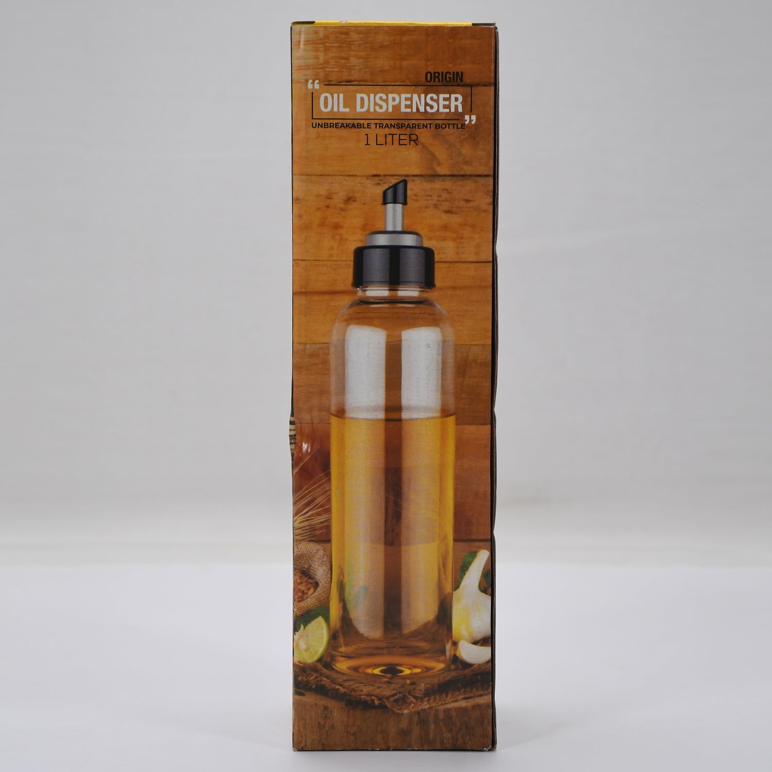 09_b6166653-5a36-4bf6-b7eb-a0005ab23489.jpg Oil Dispenser Transparent Plastic Oil Bottle | 1 Liter - Image 1