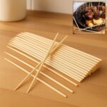 Natural Bamboo Wooden Skewers / BBQ Sticks for Barbeque and Grilling