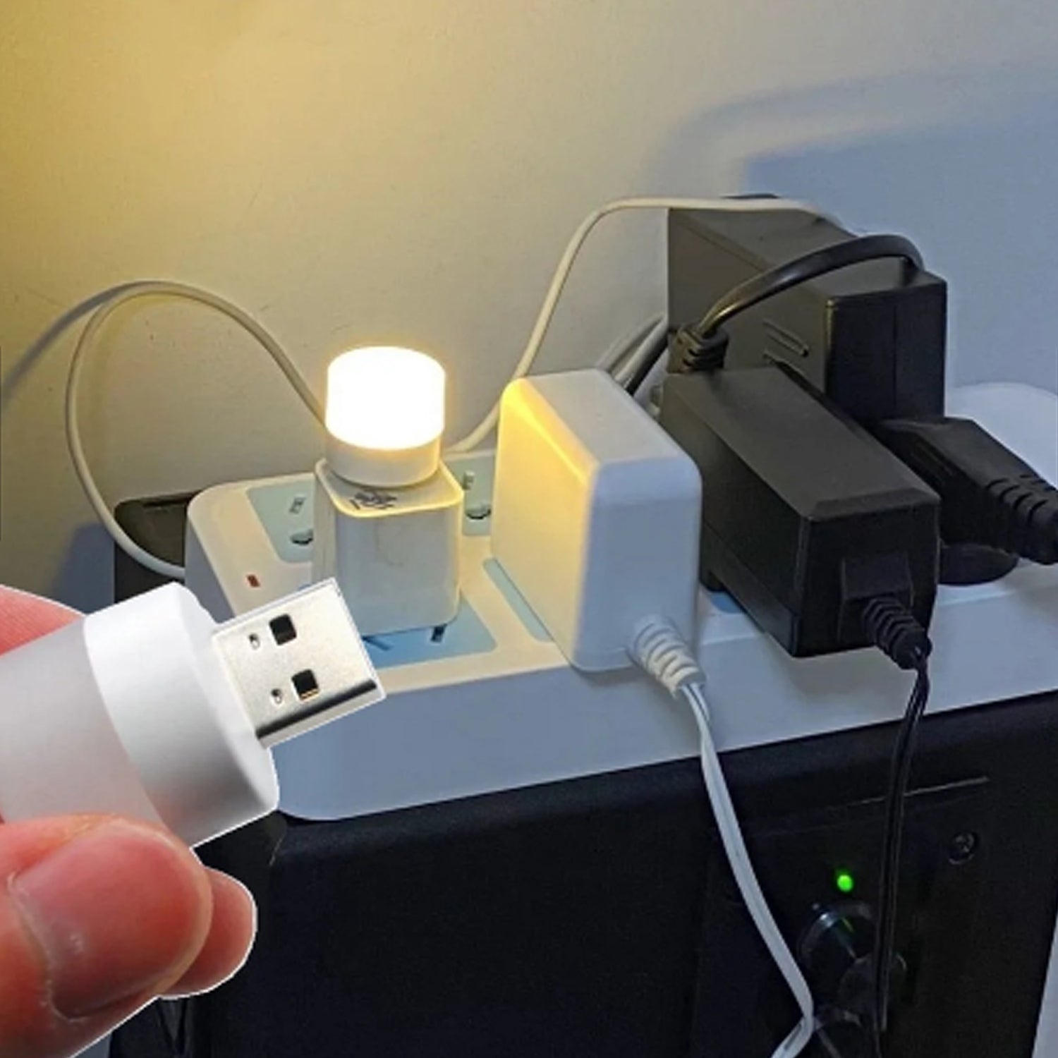 11_7f0af76e-1da9-4970-8462-f61d77f671c4.jpg Small USB Bulb used in official places for room lighting purposes. (Yellow Color) - Image 1