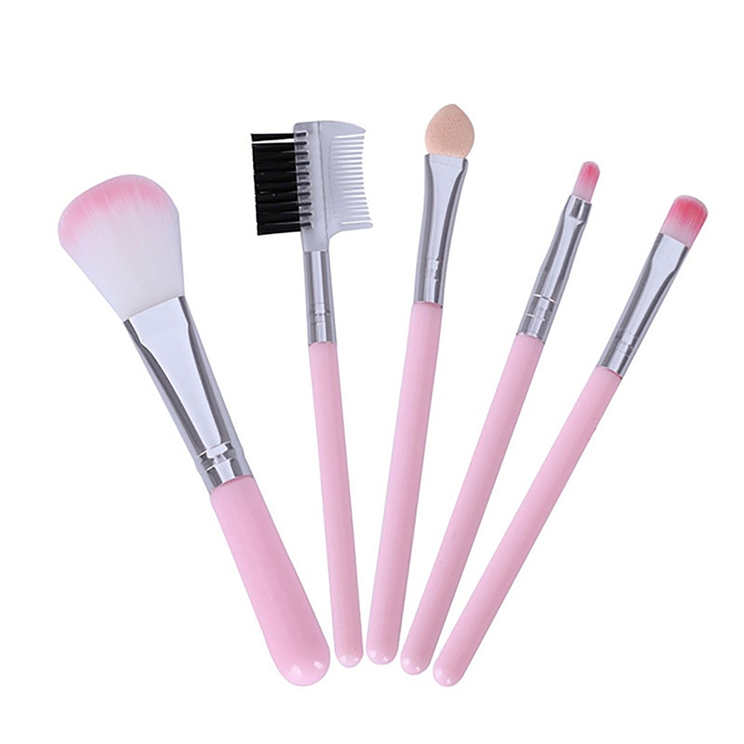 1440_6_81e0b70c-da3e-40d7-bef3-eb4142d4d610.jpg 5pc Makeup tools kit for girls and women - Image 1