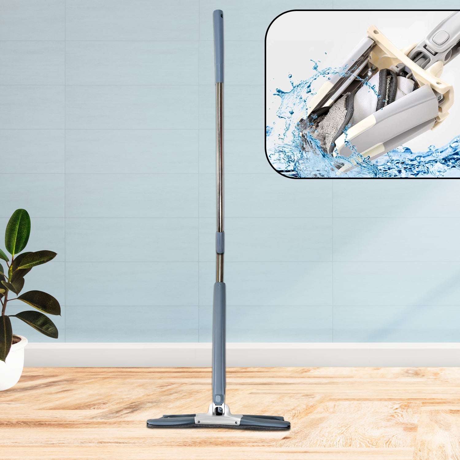 14_8e418c3d-b934-43ed-b0b1-96dac6c80179.jpg X-Shape Hands-Free Squeeze Microfiber Floor Mop for Home Cleaning - Image 1