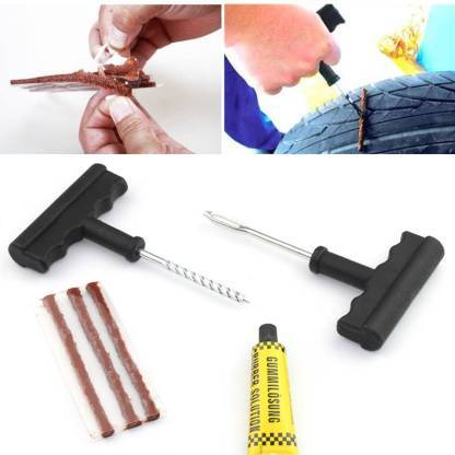 1513tyrerepairkit07.jpg Puncture Repair Kit Tubeless Tyre Full Set - Image 1