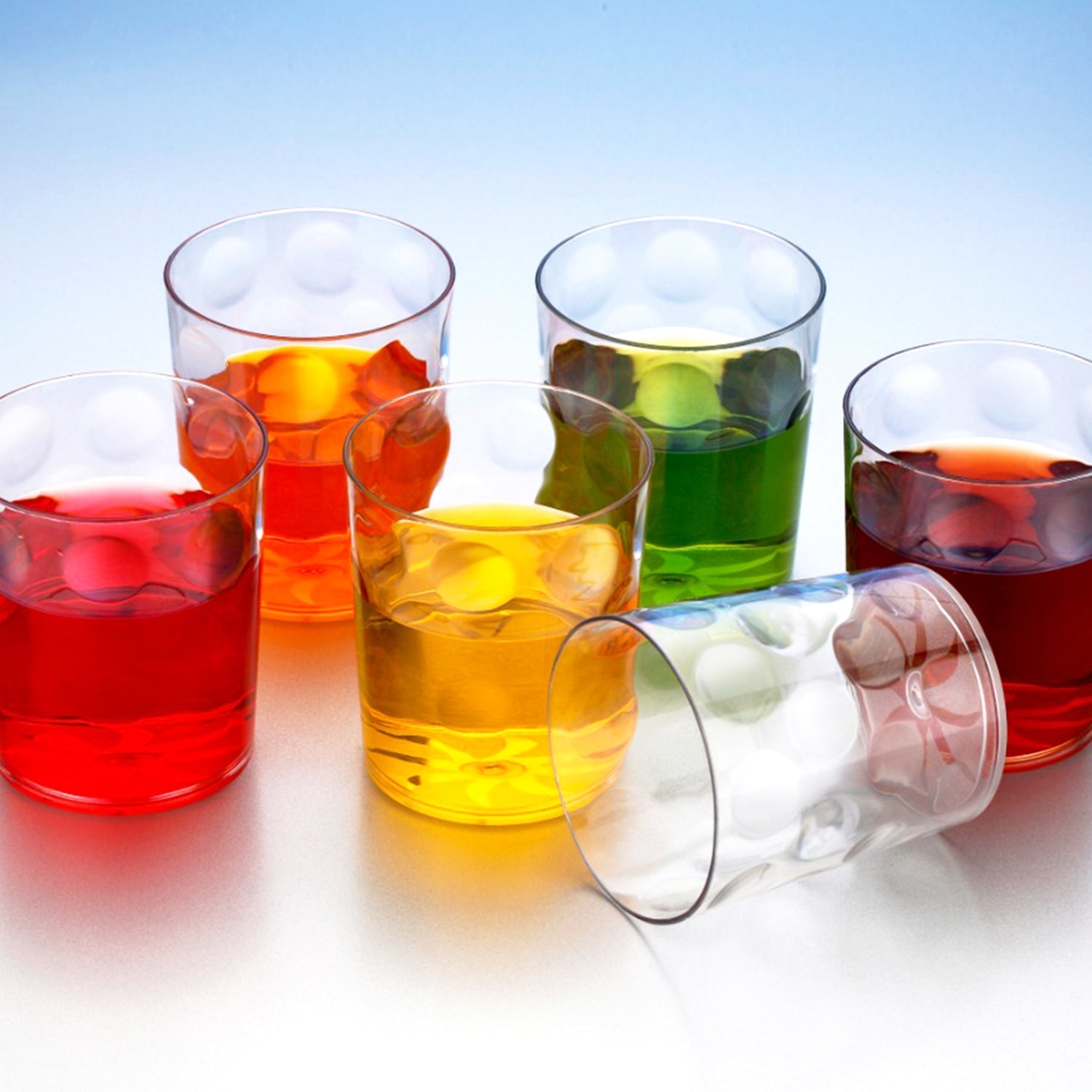 1_2_0167f19d-1bb9-4227-b163-dd57b7694855.jpg Multi Purpose Unbreakable Drinking Glass (Set of 6 Pieces) (300ml) - Image 1
