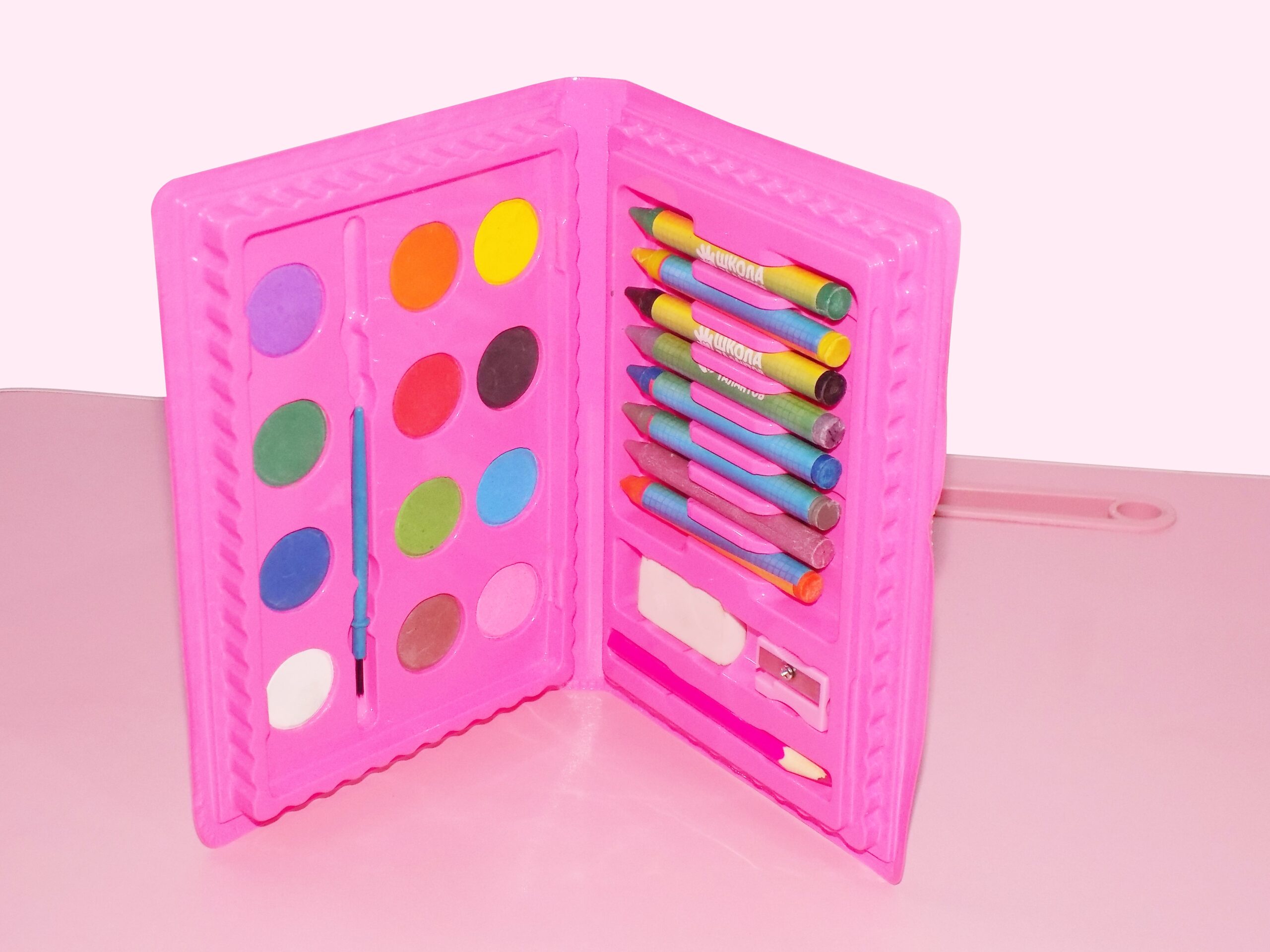 1_fa7fa524-2fea-4c18-993f-1a60421b6bbf.jpg Art Colour Kit Colours Box, (24 Pieces) - Image 1