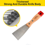 Putty Knife Set with Soft Handle for Drywall & Painting