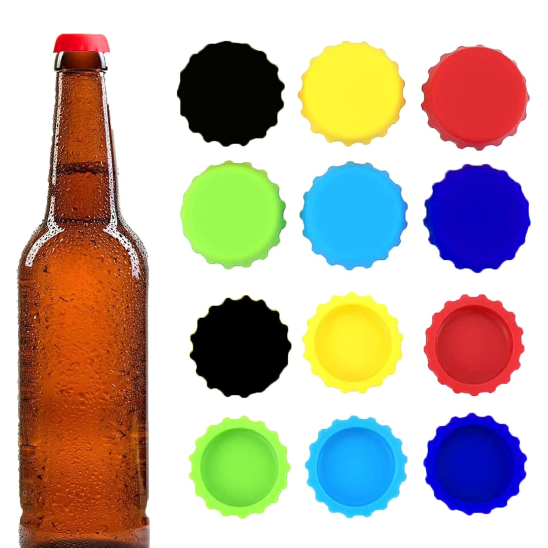 20526.png Beer Savers Caps for Soda & Bottles (6-Piece) - Image 1