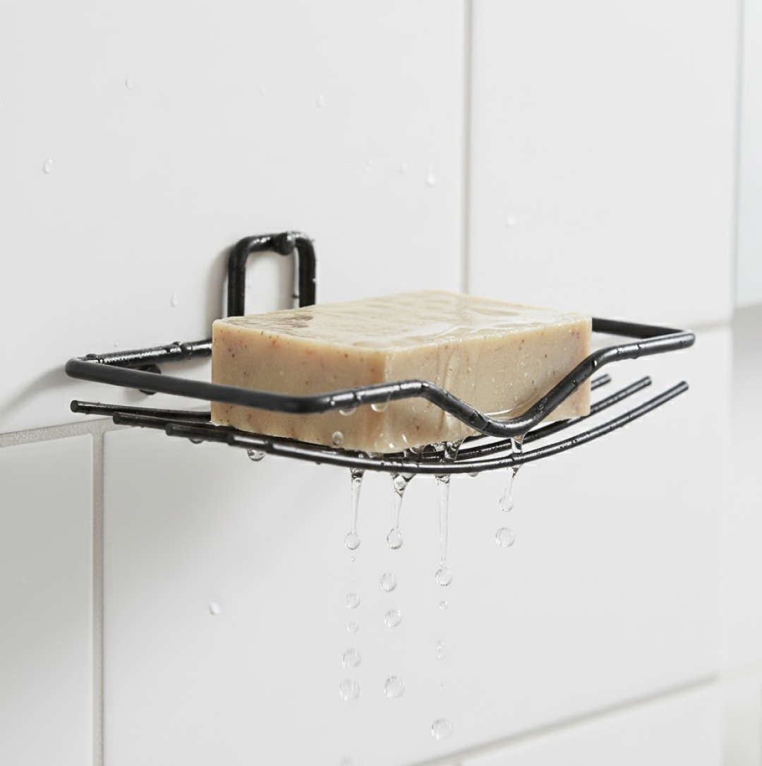 2092621300.png Wall Mount 2-Piece Soap Rack – Versatile Holder for Bathrooms & Homes - Image 1