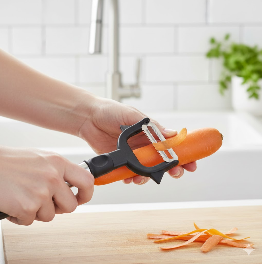 2092621408.png 2-in-1 Double Julienne and Vegetable Peeler - Image 1