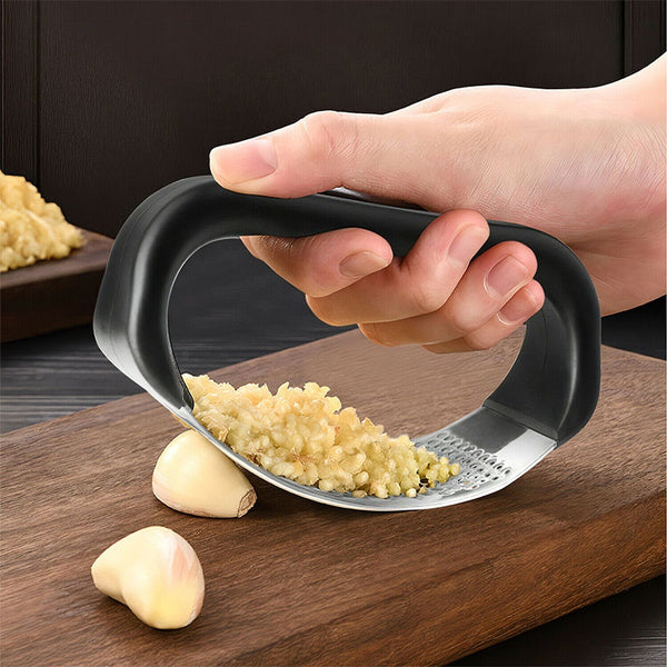 22814.jpg Stainless Steel Garlic Presser / Crusher (Multicolor) - Image 1