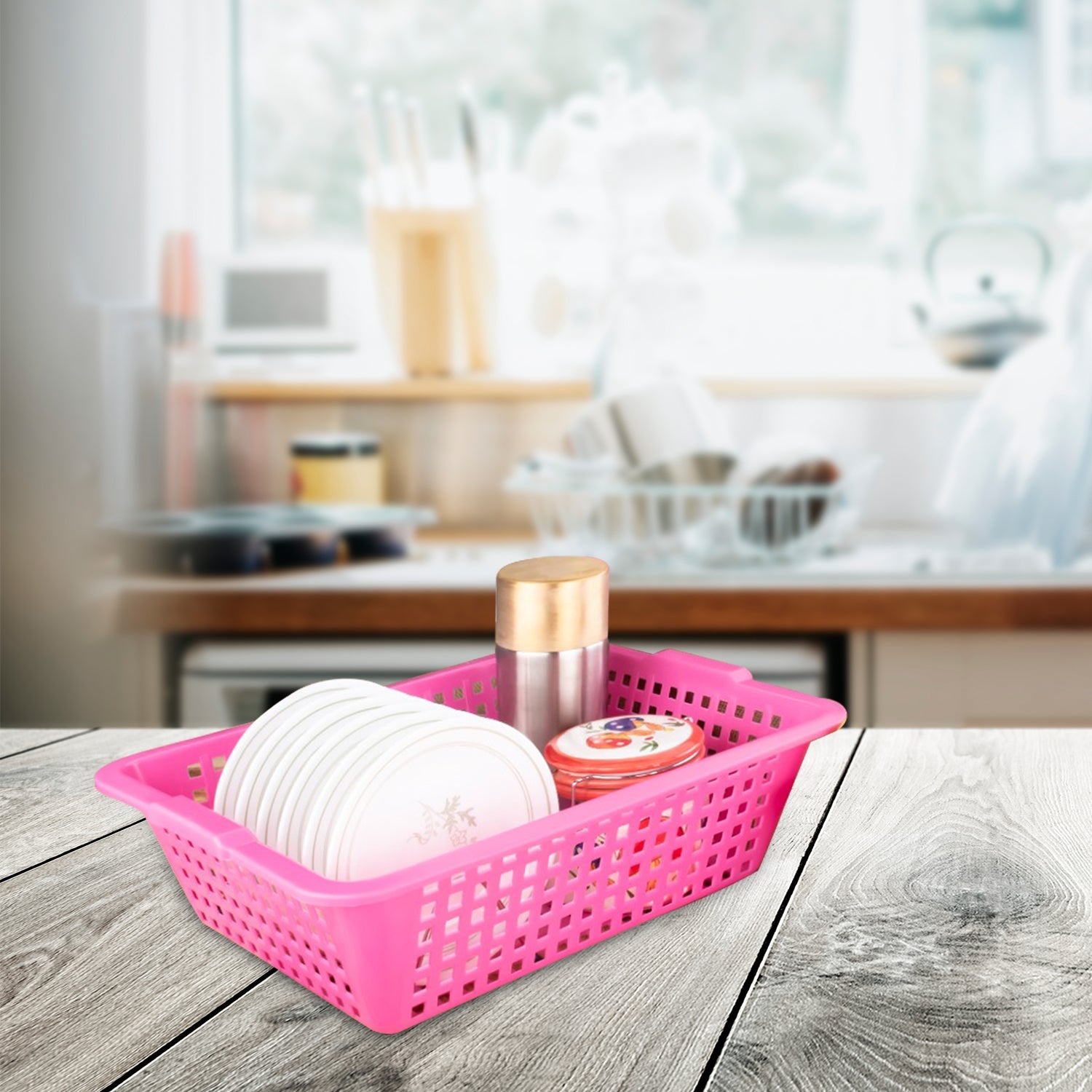 248104.jpg Plastic Small Size Cane Fruit Baskets - Image 1