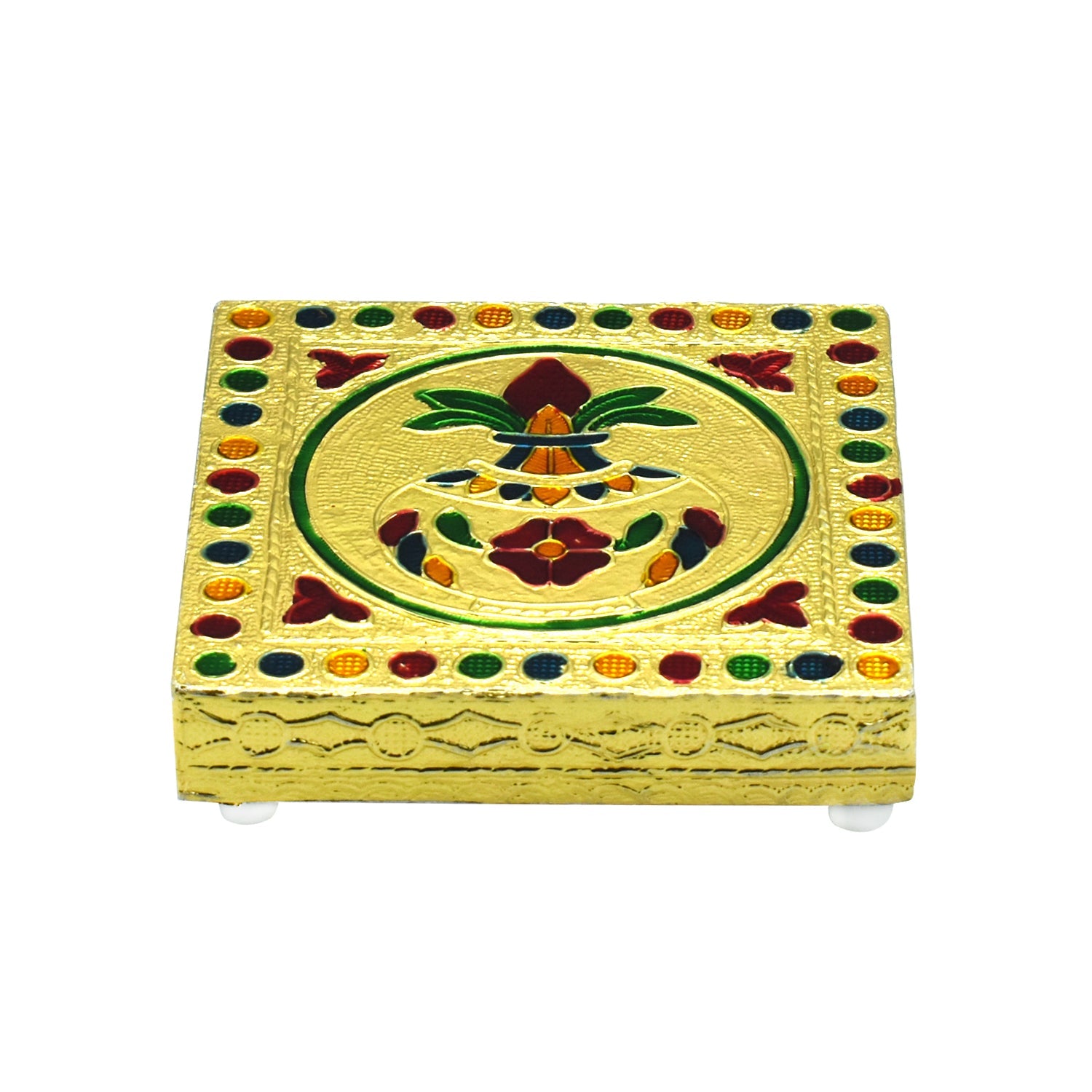 251202.jpg Fancy Wooden Designer Bajot - Image 1