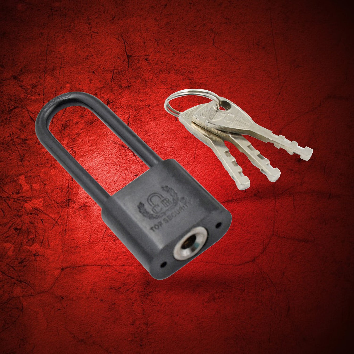 2_e720fc96-7087-47a3-a4e2-1e50f054da52.jpg Lock with Key Metal Locker 1 Set Padlock Mini Padlock Beam Plastic (1 pc) - Image 1