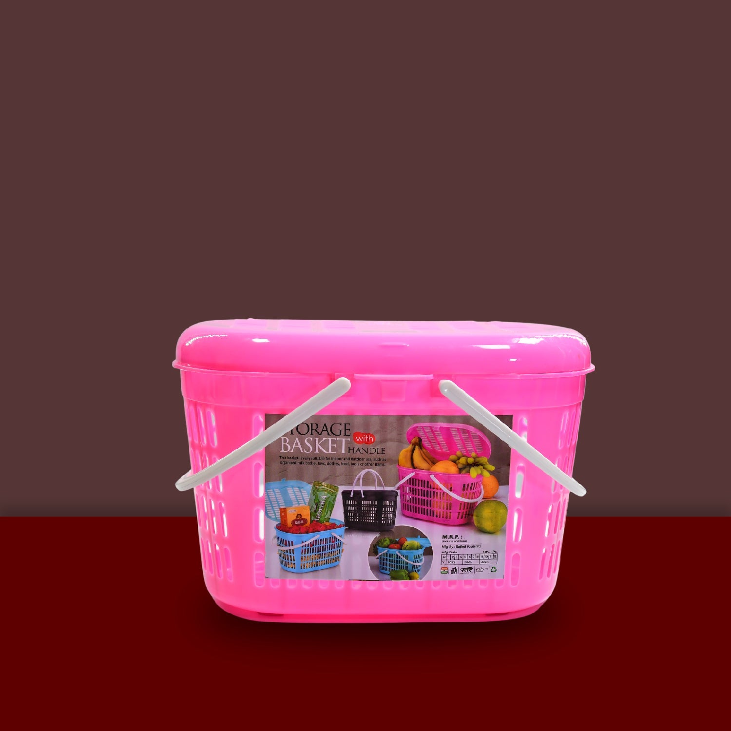 2image_1482b0d6-246e-4cc1-8404-d2fb09b8459d.jpg Multipurpose Basket Multi Utility or Storage, for Picnic small Baskets. - Image 1