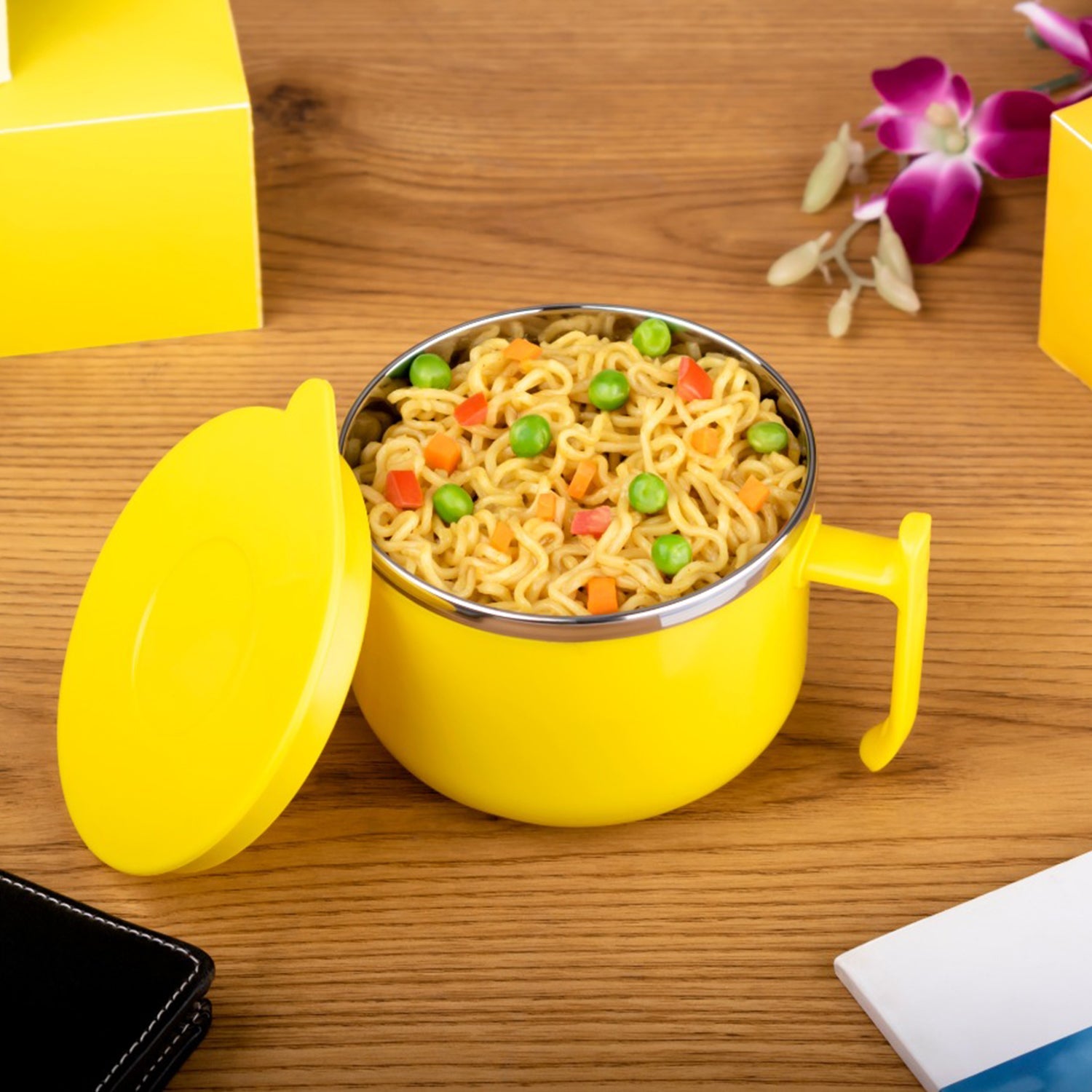 2image_967a8b2a-7426-489c-afb7-1b74bb935d3c.jpg Safe Double-Layer Maggie Bowl with Lid & Handle – Versatile Bowl for Meals - Image 1