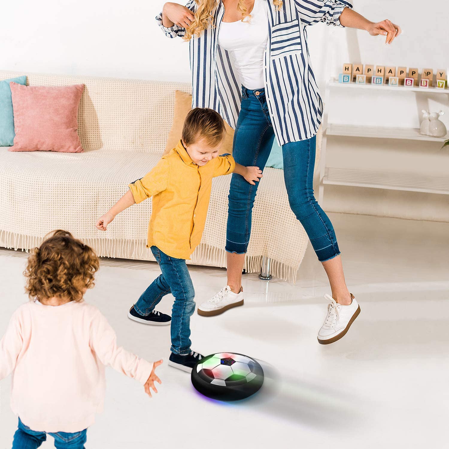 2image_e47d4efe-d8d3-4cce-a3bd-386eb57681f9.jpg Amazing Hover LED Ball used in all households and playing purposes for kids and children’s etc - Image 1