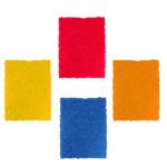 Kitchen Scrubber Pads for Utensils / Tiles Cleaning (Pack of 4)