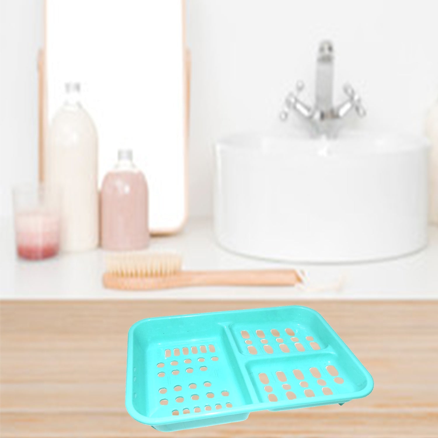 3_2ce2a32b-bebf-456d-8a19-ce73a7e615a1.jpg 3 in 1 Soap keeping Plastic Case for Bathroom use - Image 1