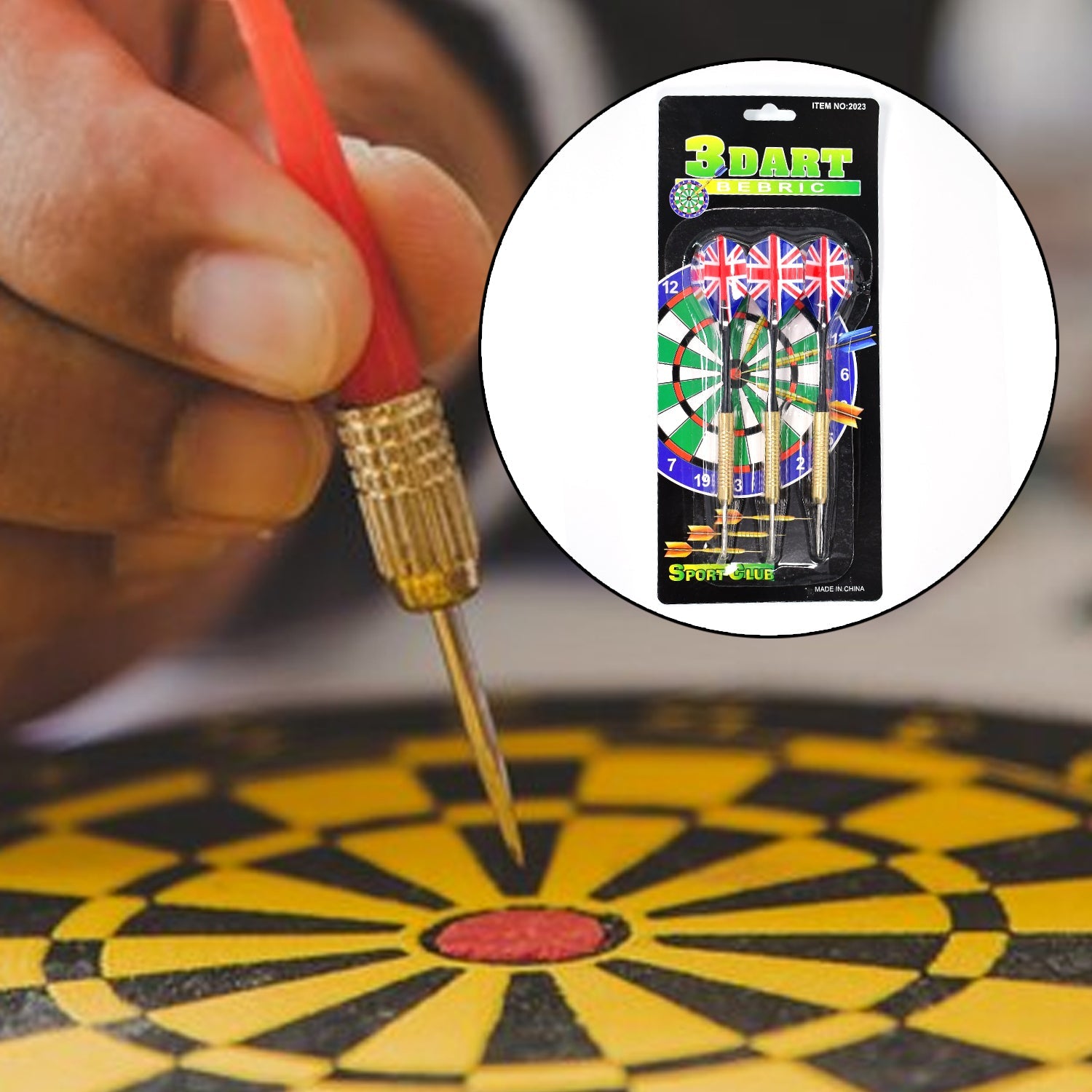 3_e2475e13-24d5-4a31-a79b-a792da71ca35.jpg Big 3pcs Dart for Dart Board for Adult Indoor and Outdoor Game for Kids with 3 Darts - Image 1