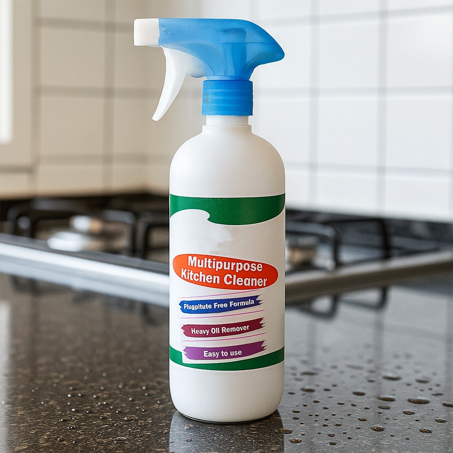 3c0bb04d-c8d4-44ac-b539-10403aa2984b.jpg Kitchen Cleaner Spray for Oil & Grease on Stoves (Approx 500ml, Non-toxic) - Image 1