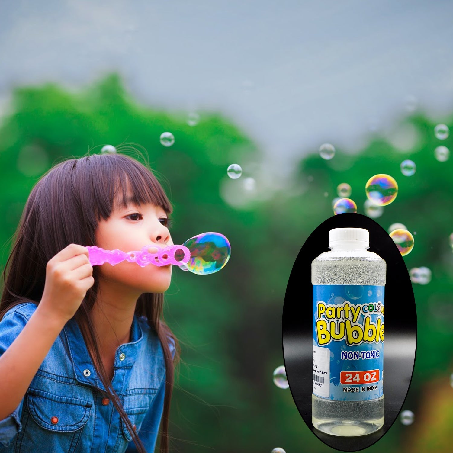 3image_6684cd49-1878-4d58-8252-16812038fb10.jpg Bubble Gun Liquid Refill for Kids (750Ml) - Image 1