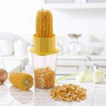 Multi Use Plastic Corn Stripper Cob Remover Bowl