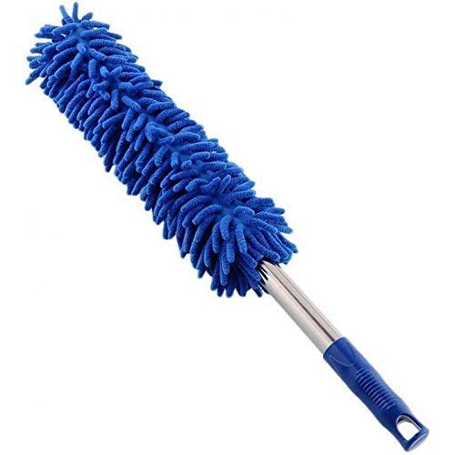 41sTHvsOjTL.jpg Microfiber Cleaning Duster with Extendable Rod for Home Car Fan Dusting - Image 1