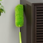 Adjustable Long Handle, Microfiber Duster for Cleaning, Microfiber Hand Duster Washable Microfiber Cleaning Tool Extendable Dusters for Cleaning Office, Car, Computer, Air Condition, Washable Duster
