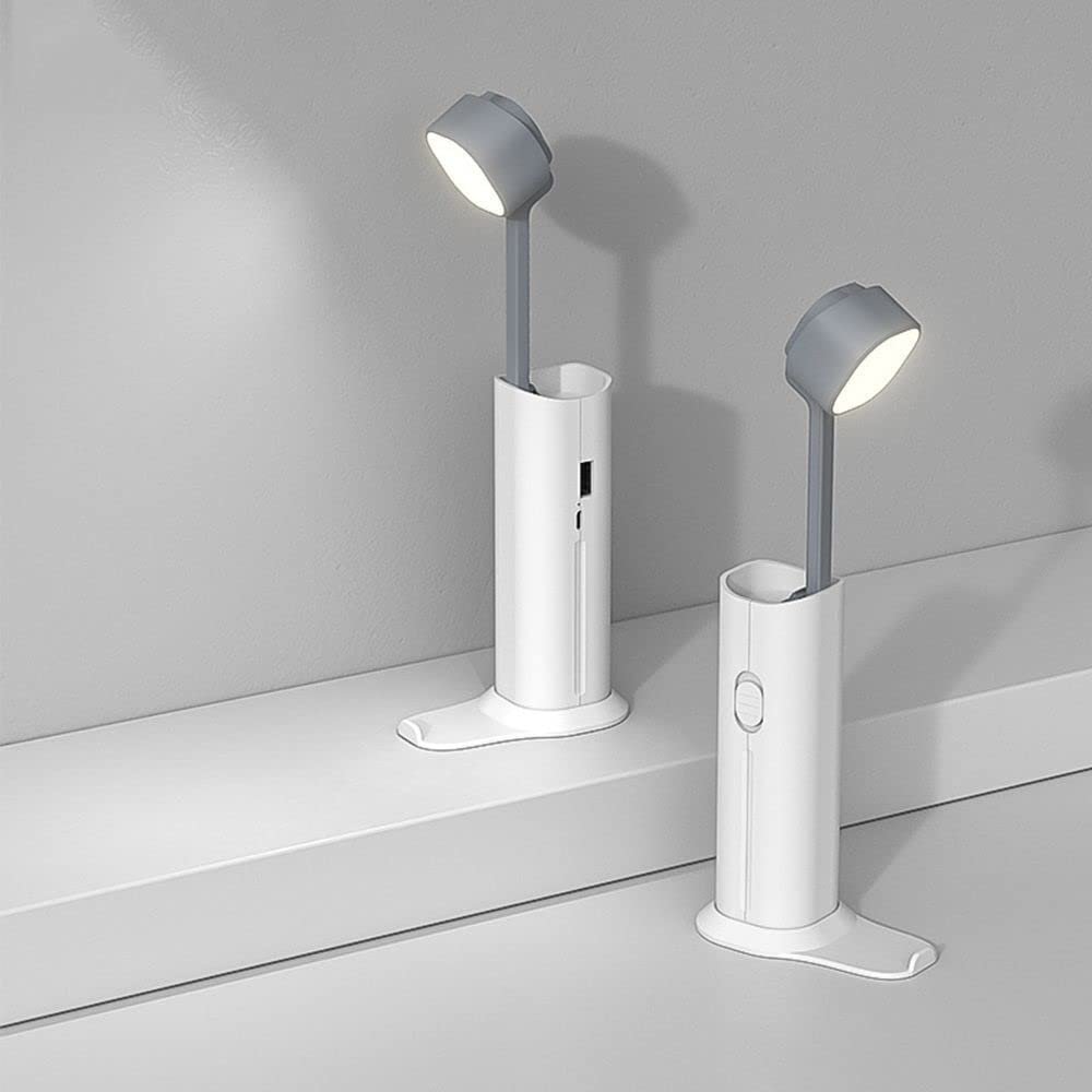 518d416jlZL._SL1000.jpg 4 in 1 Creative desk Lamp, Rechargeable LED Table Flashlight Eye Protection Table Lamp Power Bank Handheld Desk Night Lamp Portable Torch Light with Adjustable Light Head for Home Kids Room Bedroom Office - Image 1