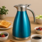 Vacuum Insulated Kettle Jug, Vacuum Insulated Thermos Kettle Jug Insulated Vacuum Flask, Vacuum Kettle Jug Stainless Steel For Milk ,Tea ,Beverage Home Office Travel Coffee (2 Ltr / 1Pc)