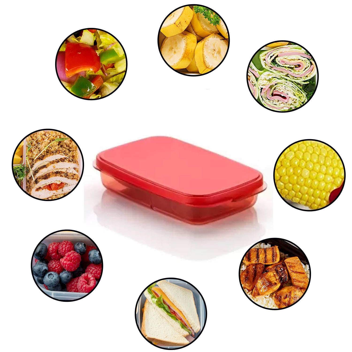 5_8dee0bfa-d679-4bb2-983e-f8eec35be3f2.jpg Seal Rectangular 2 Containers Lunch Box - Image 1