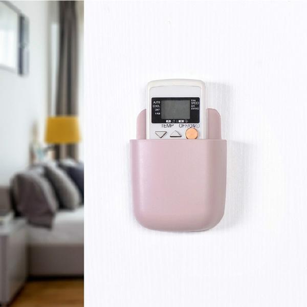 5e14432d82b3517b9669bed3-2-large_f422ef56-52e9-4c0f-b986-e56b19430fd1.jpg Wall Mounted Storage Case with Mobile Phone Charging Port Plug Holder - Pack of 4 Pcs - Image 1