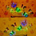 The Butterfly 3D Night Lamp Comes with 3D Illusion Design Suitable for Drawing Room