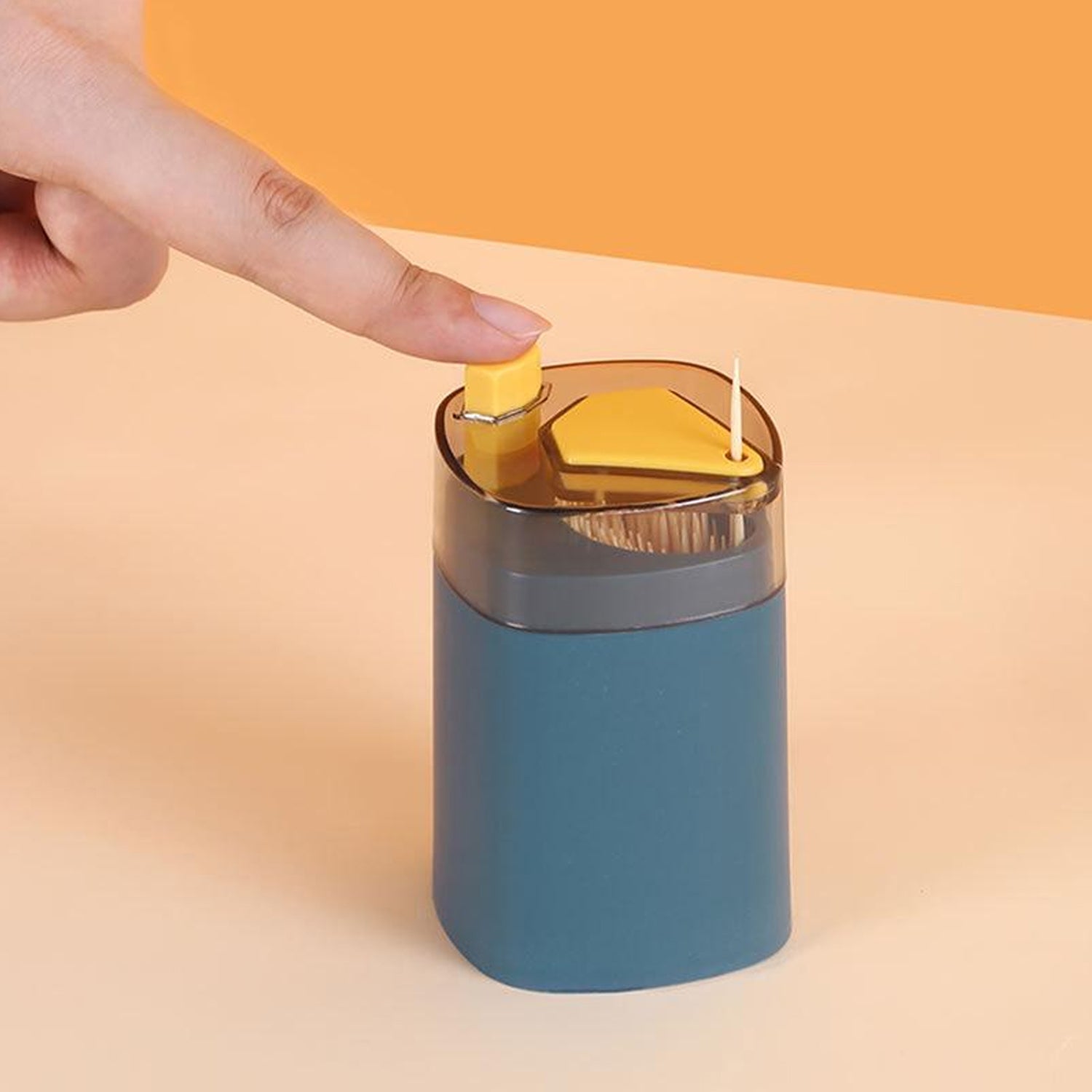 5image_e2635912-8e90-4d55-83ab-29f4e49b938a.jpg Automatic Toothpick Holder Dispenser for Kitchen & Dining Table - Image 1