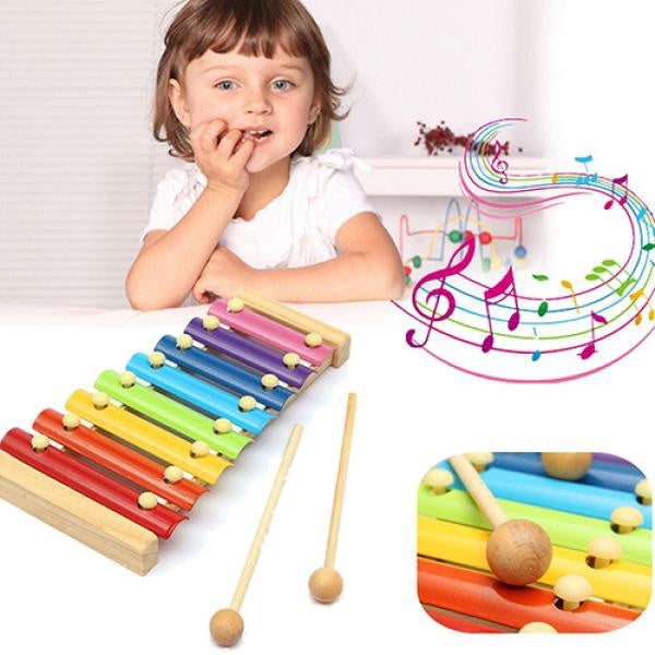 600a37be0da85237481702b0-1-large.jpg Wooden Xylophone Musical Toy for Children (MultiColor) - Image 1